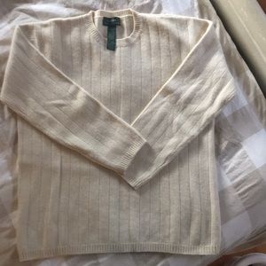 Ralph Lauren wool cashmere crew neck sweater